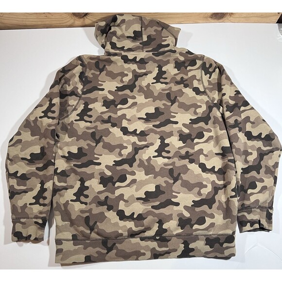 Under Armour Camo Hooded Sweatshirt Hoodie Men's Large Loose Outdoor Hunting - Picture 8 of 10